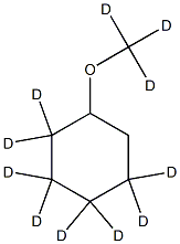 1-[(2H3)Methoxy](2,2,3,3,4,4,5,5-2H8)cyclohexane Struktur