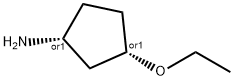 Cyclopentanamine, 3-ethoxy-, (1R,3S)-rel- (9CI) Struktur