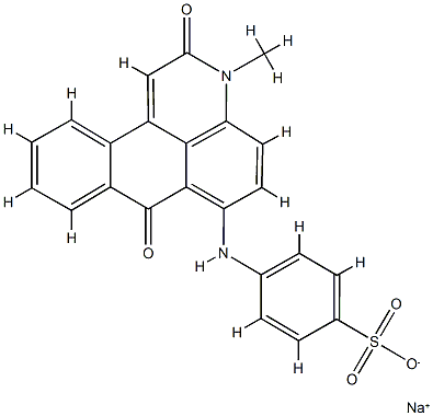 C.I. Acid Red 81 Struktur