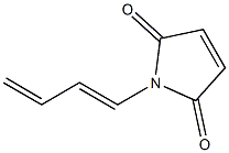 1H-Pyrrole-2,5-dione,1-(1,3-butadienyl)-(9CI) Struktur