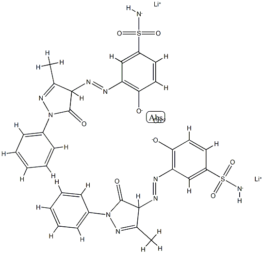 POLYMERIC DYE POLY Y-606) Struktur