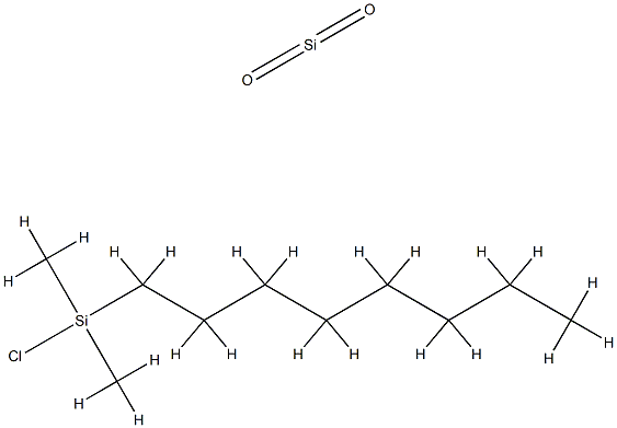 Silan, Chlordimethyloctyl-, Hydrolyseprodukte mit Siliciumdioxid