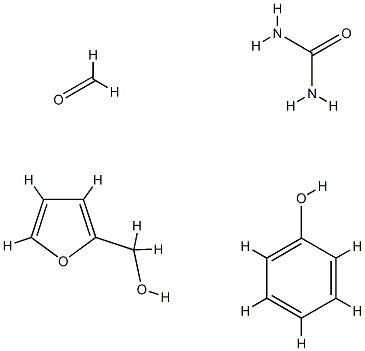 Urea, polymer with formaldehyde, 2-furanmethanol and phenol, methylated Struktur