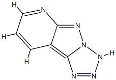 5H-Tetrazolo[1,5:1,5]pyrazolo[3,4-b]pyridine Struktur