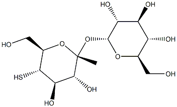 methyl 4-thio-alpha-maltoside Struktur