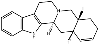 16,17-Didehydroyohimban Struktur