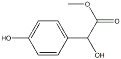 α,4-Dihydroxybenzeneacetic acid methyl ester Struktur