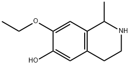 6-Isoquinolinol,7-ethoxy-1,2,3,4-tetrahydro-1-methyl-(9CI) Struktur