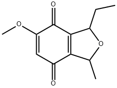 4,7-Isobenzofurandione,3-ethyl-1,3-dihydro-5-methoxy-1-methyl-(9CI) Struktur