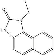 2H-Naphth[1,2-d]imidazol-2-one,1-ethyl-1,3-dihydro-(9CI) Struktur