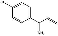 1-(4-chlorophenyl)prop-2-en-1-amine Struktur