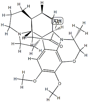 15,16-Dimethoxy-22α-methylobscurinervan-21-one Struktur