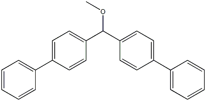 bis(4-biphenylmethyl)ether Struktur