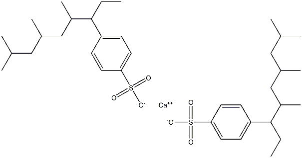 Benzenesulfonic acid, mono-C11-13-branched alkyl derivs., calcium salts Struktur