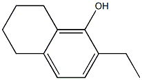 1-Naphthol,2-ethyl-5,6,7,8-tetrahydro-(4CI) Struktur