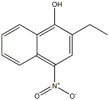 1-Naphthol,2-ethyl-4-nitro-(4CI) Struktur