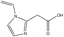 1H-Imidazole-2-aceticacid,1-ethenyl-(9CI) Struktur