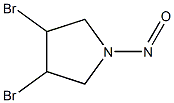 3,4-DIBROMONITROSOPYRROLIDINE Struktur