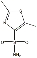 4-Thiazolesulfonamide,2,5-dimethyl-(9CI) Struktur