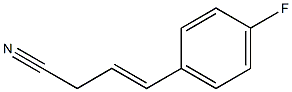 3-Butenenitrile,4-(4-fluorophenyl)-(9CI) Struktur