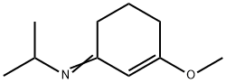 2-Propanamine,N-(3-methoxy-2-cyclohexen-1-ylidene)-(9CI) Struktur