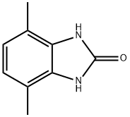 2H-Benzimidazol-2-one,1,3-dihydro-4,7-dimethyl-(9CI) Struktur