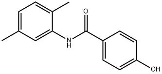 N-(2,5-dimethylphenyl)-4-hydroxybenzamide Struktur