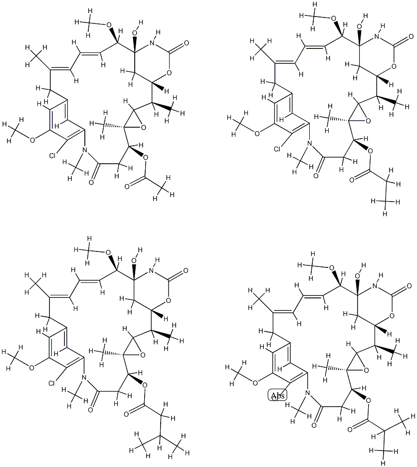 ansamitocins Struktur