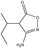 5(4H)-Isoxazolone,3-amino-4-(1-methylpropyl)-(9CI) Struktur