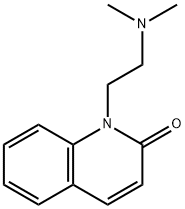 2(1H)-Quinolinone,1-[2-(dimethylamino)ethyl]-(9CI) Struktur