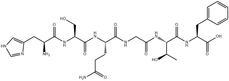 glucagon (1-6) Struktur