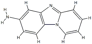 Pyrido[1,2-a]benzimidazol-7-amine (9CI) Struktur