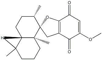 Dehydrocyclospongiaquinone 2 Struktur