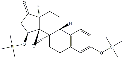 3,15α-Bis(trimethylsiloxy)-1,3,5(10)-estratrien-17-one Struktur