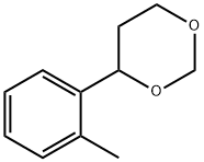 1,3-Dioxane,4-(2-methylphenyl)-(9CI) Struktur