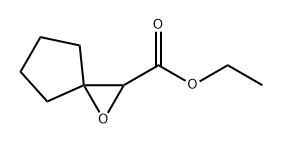 1-Oxaspiro[2.4]heptane-2-carboxylic acid, ethyl ester Struktur