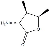 Xylonic acid, 2-amino-2,3,5-trideoxy-3-methyl-, gamma-lactone (9CI) Struktur