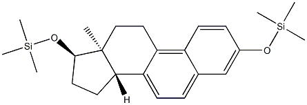 3,17α-Bis(trimethylsiloxy)-1,3,5,7,9-estrapentene Struktur