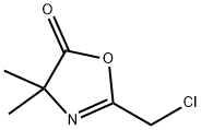 5(4H)-Oxazolone,2-(chloromethyl)-4,4-dimethyl-(9CI) Struktur