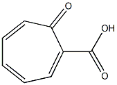 1,3,5-Cycloheptatriene-1-carboxylicacid,7-oxo-(6CI,7CI,8CI,9CI) Struktur