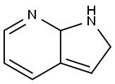 1H-Pyrrolo[2,3-b]pyridine,2,7a-dihydro-(9CI) Struktur