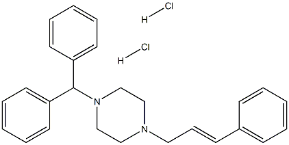 Cinnarizine-d8 2HCl Struktur