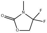 2-Oxazolidinone,4,4-difluoro-3-methyl-(9CI) Struktur