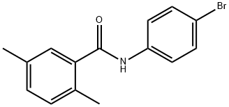 N-(4-bromophenyl)-2,5-dimethylbenzamide Struktur