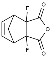 4,7-Methanoisobenzofuran-1,3-dione,3a,7a-difluoro-3a,4,7,7a-tetrahydro-(9CI) Struktur