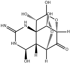 11-nortetrodotoxin Struktur