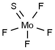 MoSF4 Struktur