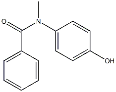 N-(4-hydroxyphenyl)-N-methylbenzamide Struktur