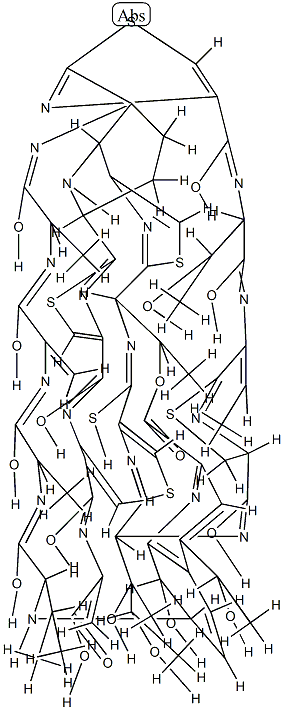 Thiopeptin Struktur