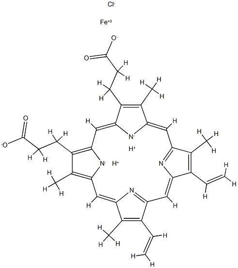 1,4,5,8-tetramethylhemin Struktur